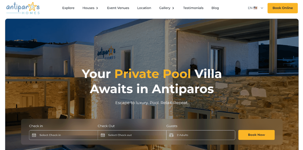 Antiparos Homes