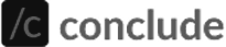conclude logo