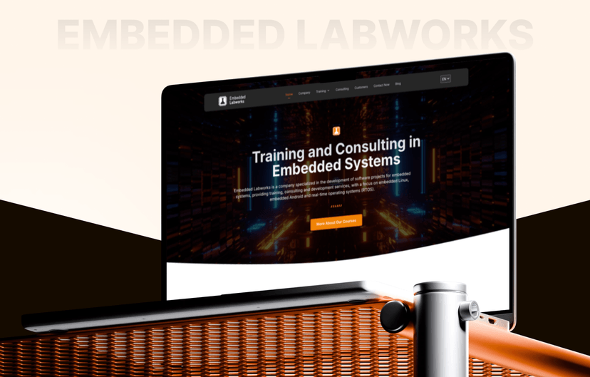 Migrating E-Labworks from WordPress to Hugo project image